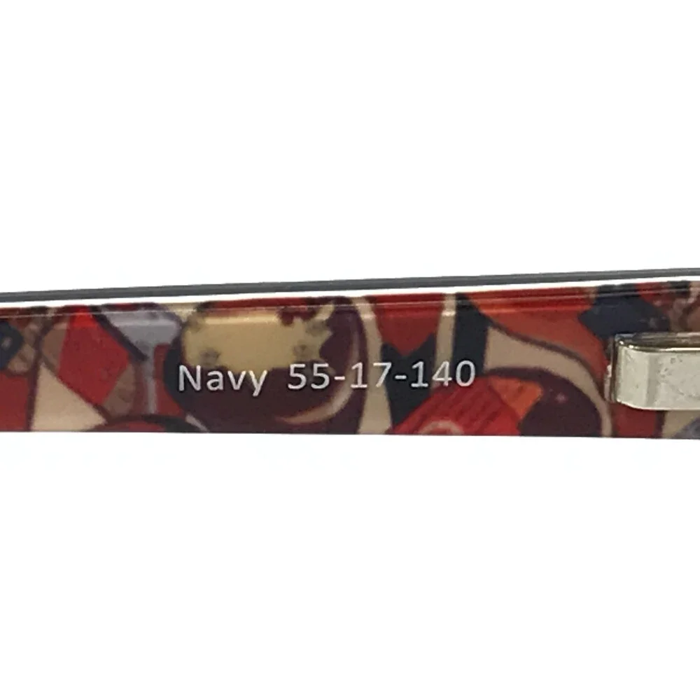 Rowdy Gentleman Eyeglasses Frame Morning Woods 0417 Navy Blue Full Rim 55-17-140